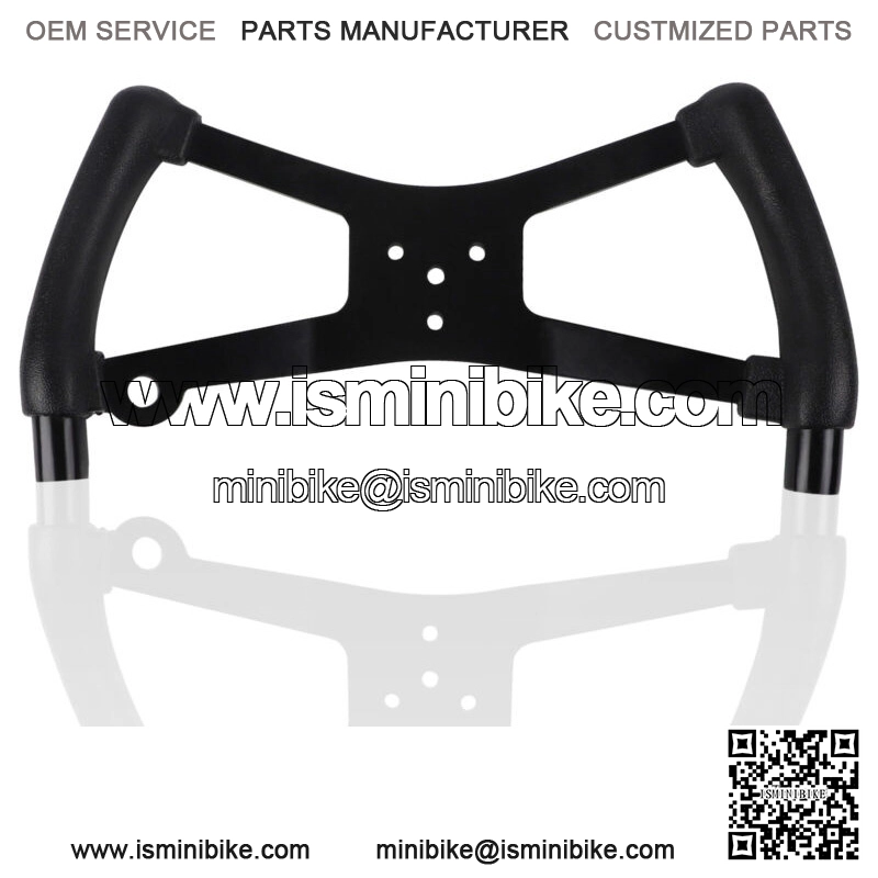 Go Kart Steering Wheel Racing Cart Part Butterfly H Style 350mm Black