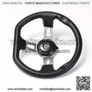 Go Kart Steering Wheel Racing Cart Part 270mm Black