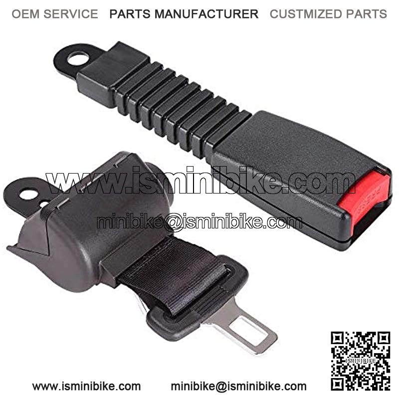 Universal Golf Cart Belt Kit, Retractable Belt Kit for Club Car, Ezgo, Yamaha, Go Kart, UTV, and Bus, Front Rear Lap Belts Kit for Golf Cart, 42?? - Image 2