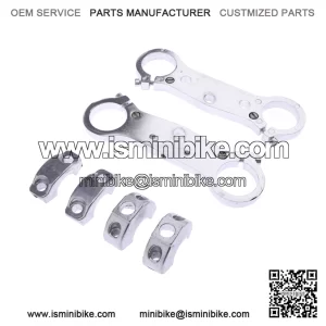 CNC Tree Front End Upper Top Clamp F"r 49ccm Mini Dirt Bike, Racing, ATV,