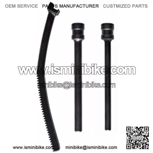 NO PINCH 1011 - Mini Bike Kit - Tire Mounting Tool - 10mm and 12mm Axle Shaft Adapters and Pushrod