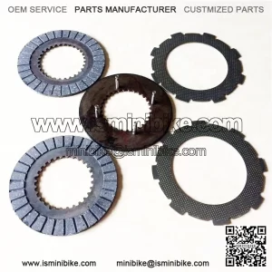 Cination of friction plates for GX power 1/2 reduction clutch