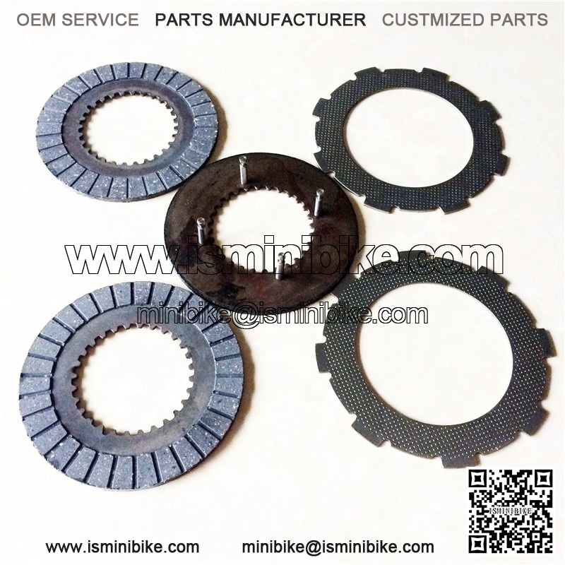Cination of friction plates for GX power 1/2 reduction clutch