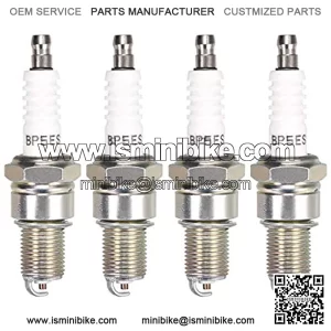 BP5ES Spark Plug for Generator Tractor Go Kart Minibike, 4pcs