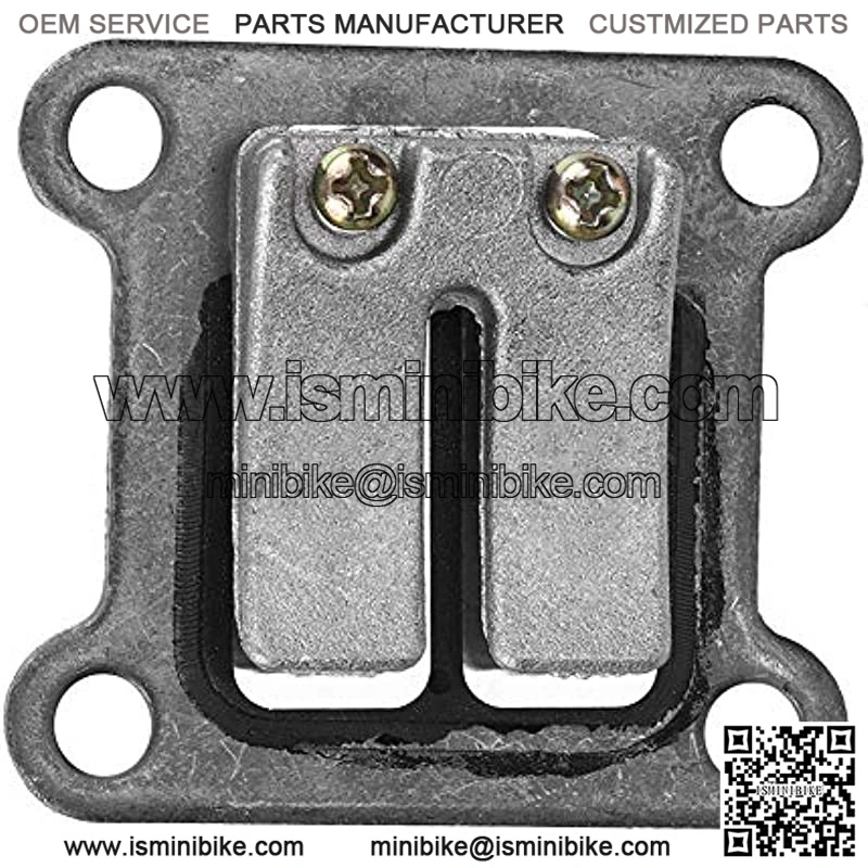 Bike Reed Valve Plate,Reed Valve Block Plate Compatible with 2 Stroke 47cc 49cc Pocket Motor Bike Mini Moto ATV - Image 4