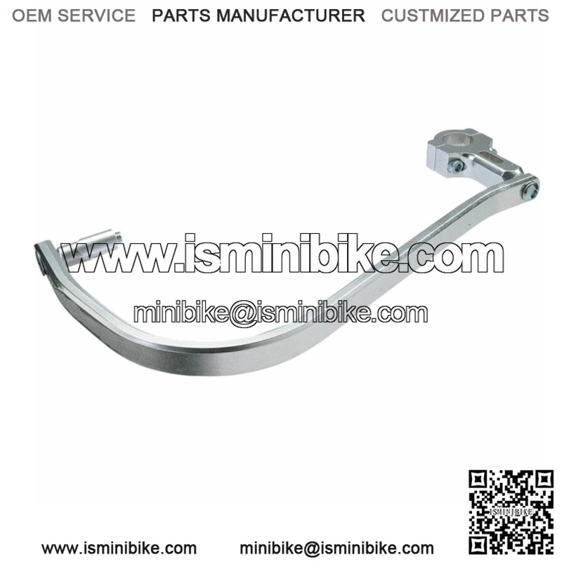 SILVER ALUMINUM HANDGUARDS M6002-1