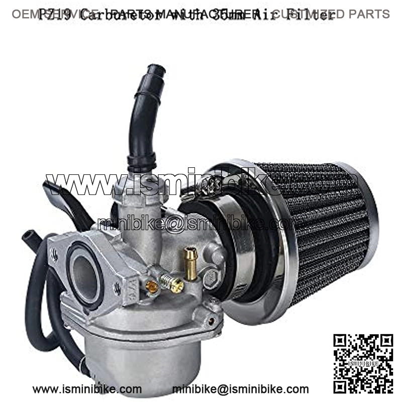 Carburetor PZ19 Carb Set, for 50cc 70cc 80cc 90cc 110cc 125cc ATV Dirt Pit Bike Taotao Honda CRF By LIAMTU, with Air Filter and Fuel Filter - Image 4