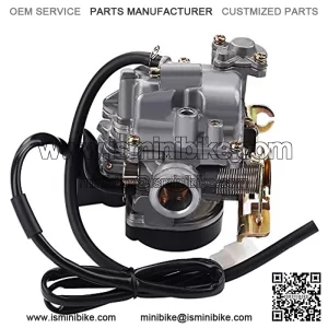 50cc Carburetor for GY6 49cc 50cc 139QMB 139QMA Scooter Moped ATV Go Kart Kymco - 18MM Carburetor