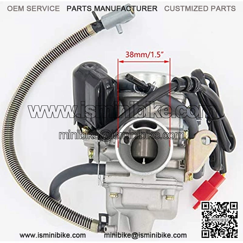 GY6(150cc) Carburetor for 150cc 125cc 152QMJ 157QMJ 4 Stroke Engines Electric Choke Motorcycle Scooter - GY6 150cc Carburetor24mm PD24J Carb - Image 2