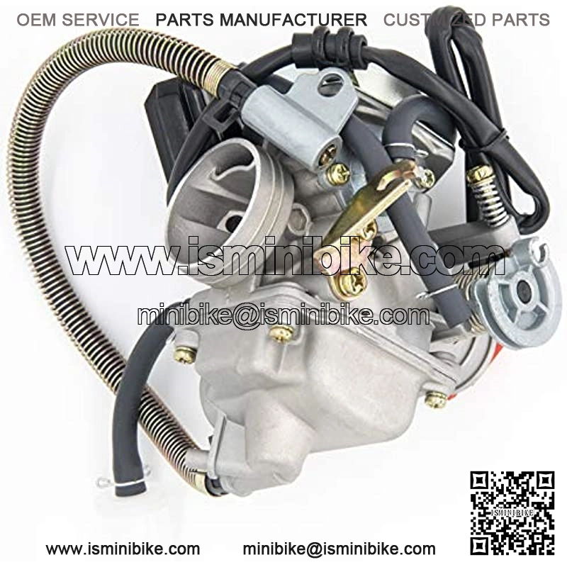GY6(150cc) Carburetor for 150cc 125cc 152QMJ 157QMJ 4 Stroke Engines Electric Choke Motorcycle Scooter - GY6 150cc Carburetor24mm PD24J Carb - Image 3