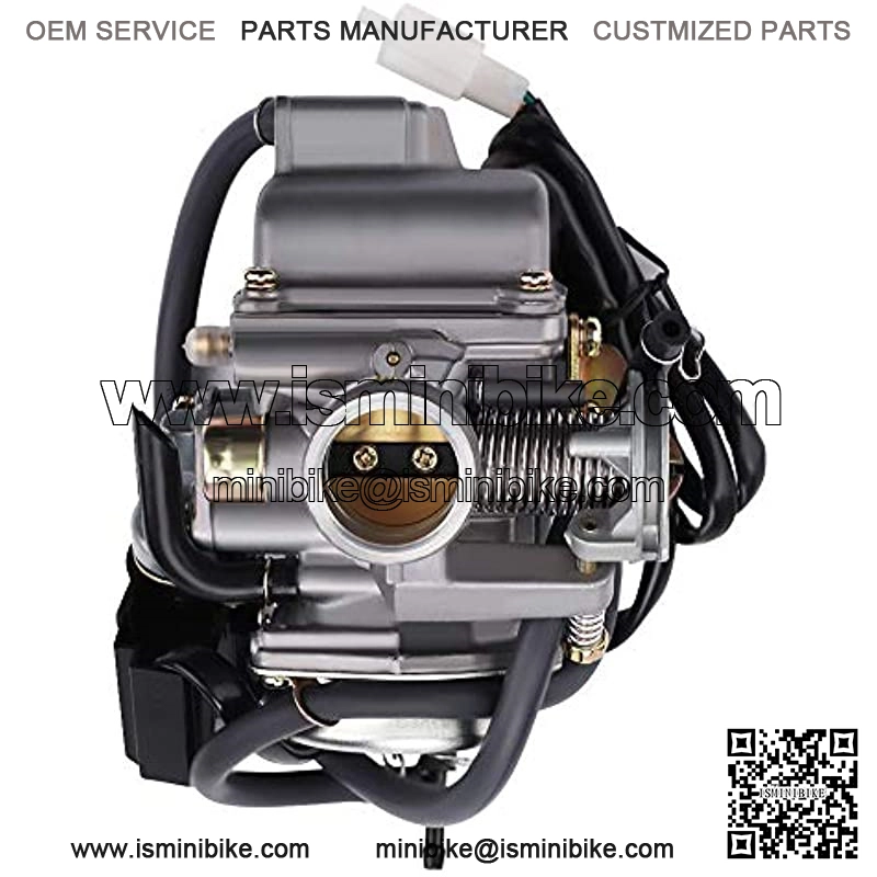 24mm Carburetor GY6 for 125cc 150cc 152QMJ 157QMJ 157QMI 152QMI 4 Stroke Engines Scooter Motorcycle ATV Go Kart Moped UTV 4 Wheeler Kymco PD24J Carb