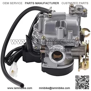 18mm PD18J GY6 Carburetor for 139QMB 139QMA 49CC 50CC Kymco Baja Lance Peace Eagle Scooter Moped Motorcycle ATV Go Kart