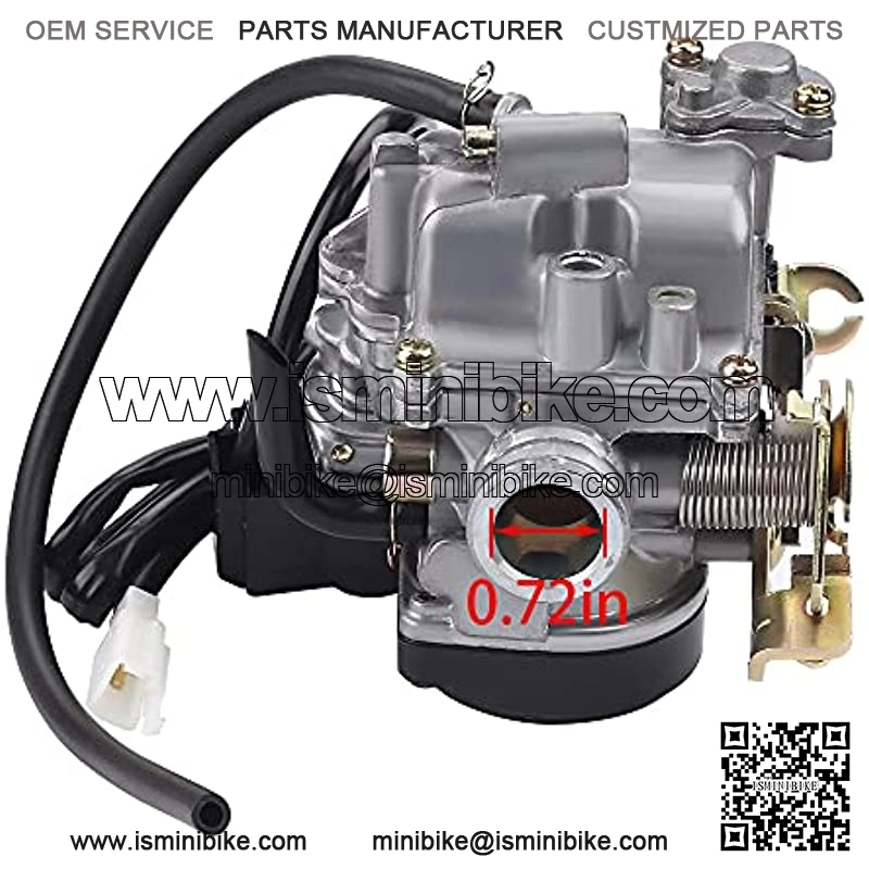 18mm PD18J GY6 Carburetor for 139QMB 139QMA 49CC 50CC Kymco Baja Lance Peace Eagle Scooter Moped Motorcycle ATV Go Kart - Image 3