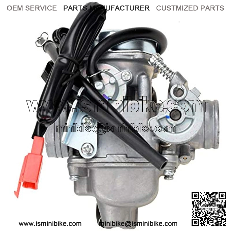 150cc Carburetor PD24J Carb for GY6 4 Stroke Twister 150 Go Kart Motorcycle Scooter 152QMJ 157QMI Eagle Panterra Kymco 4 Wheeler Dune Buggy Moped Scooter Parts - Image 2