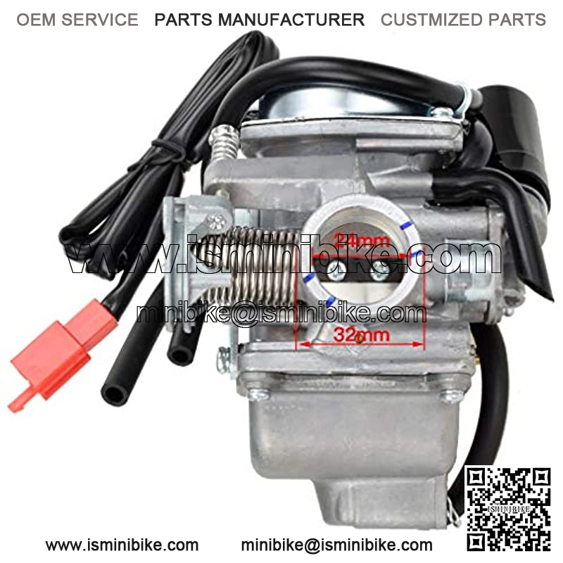 150cc Carburetor PD24J Carb for GY6 4 Stroke Twister 150 Go Kart Motorcycle Scooter 152QMJ 157QMI Eagle Panterra Kymco 4 Wheeler Dune Buggy Moped Scooter Parts - Image 4