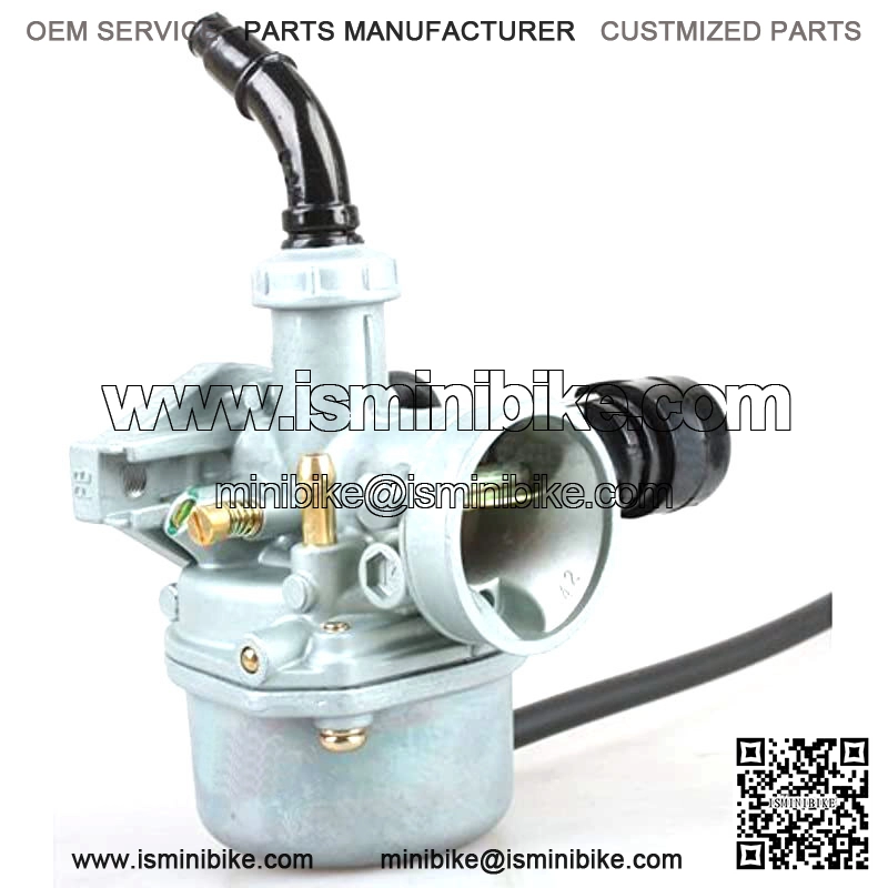 19mm Zinc Carburetor w/Hand Choke Lever for 50cc 70cc 90cc 110cc 4-stroke ATV Carb Dirt Bike Go Kart Quad 4 Wheeler Pit Bike - Image 3