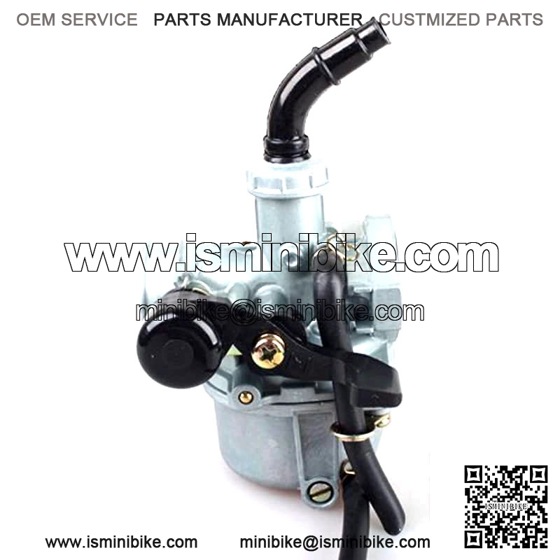 19mm Zinc Carburetor w/Hand Choke Lever for 50cc 70cc 90cc 110cc 4-stroke ATV Carb Dirt Bike Go Kart Quad 4 Wheeler Pit Bike - Image 4