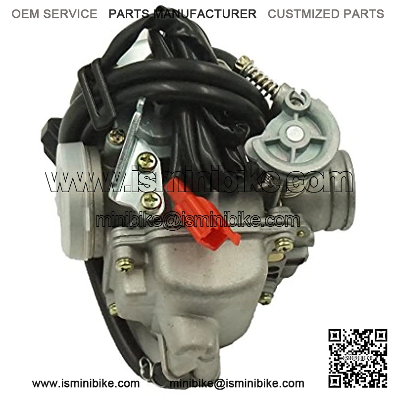 1-0741 GY6 125cc 150cc 26mm Bore Carburetor Carbs with Electric Choke for 157QMJ 152QMI Engine Scooter ATV Go-Kart Moped - Image 2
