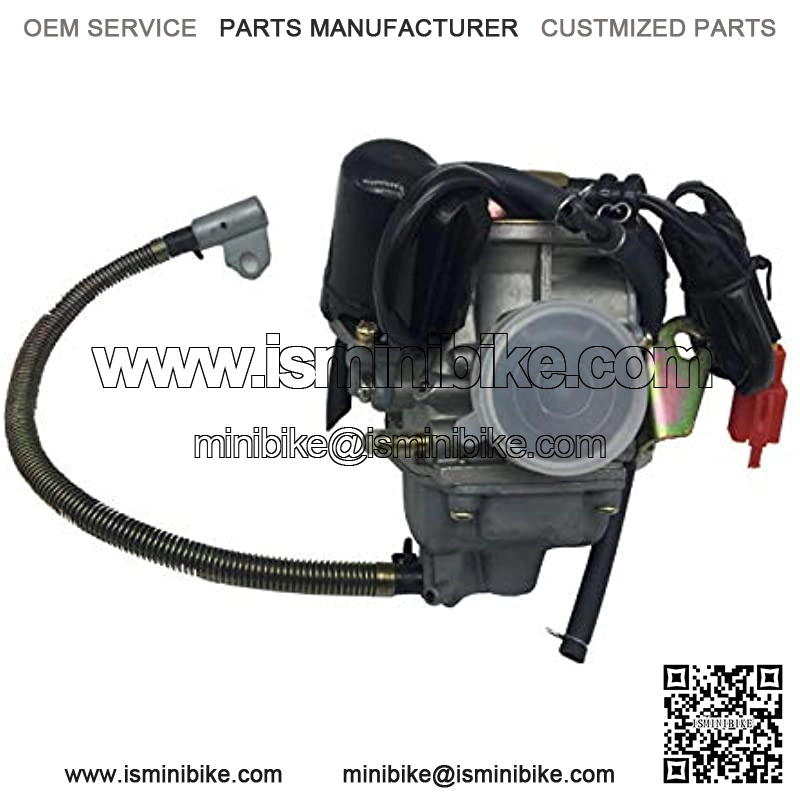 PD24J Carburetor for 125cc 150cc ATV Scooter Go Kart GY6 Engine KAZUMA Baja with Fuel Filter - Image 2