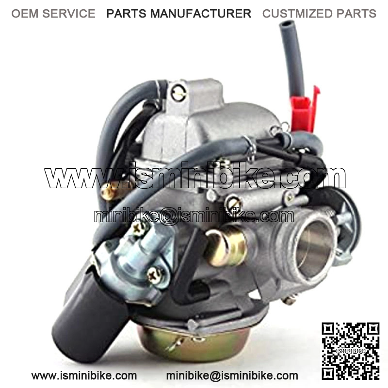 PartsPro PD24J Carburetor 4-Stroke GY6 125cc 150cc ATV Go Karts Scooter Mopeds QMJ 157 / QMI 152-24mm Carb - Image 3