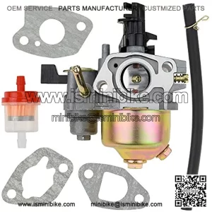 Carb Carburetor with Gaskets Fuel Line Filter for Powersports CT200U Trail 200 Mini bike Twister 80T Go Cart 5.5hp 6.5hp Generator Parts