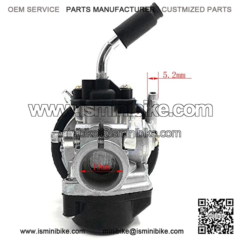 Carb Carburetor Air Filter Assembly for 49cc 50cc 60CC 66CC 70cc 80cc 2 Stroke Engine scooter Motorized Bicycle,Mini Pocket Bike,Quad Chopper ATV - Image 5