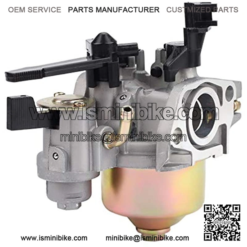Carburetor with Insulator for Baja Warrior Heat Mb165 Mb200 163cc 196cc 6.5HP Mini Bike - Image 4