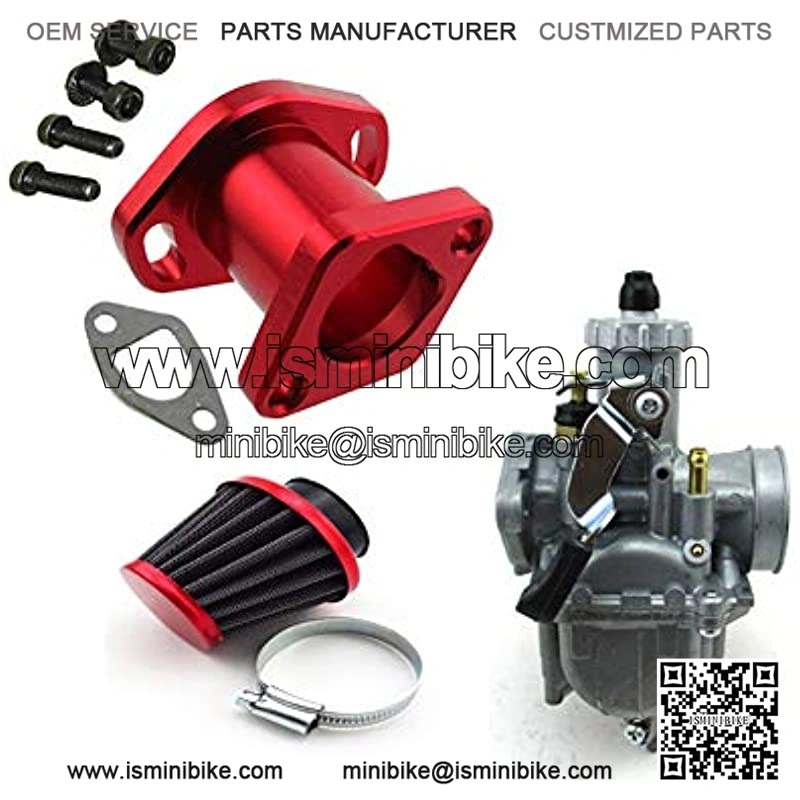 Mikuni VM22-3847 Carburetor Carb Mainfold Intake Pipe Inlet Air Filter For 212cc GX200 196cc Engine Mini Bike Go Kart - Image 4