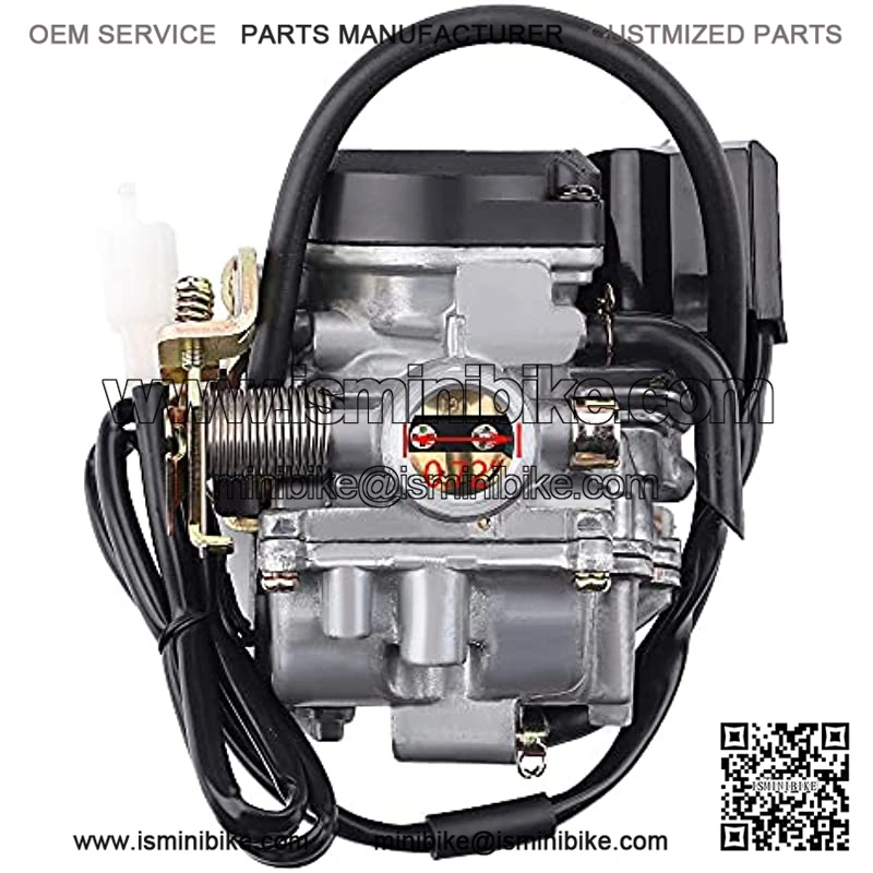 139QMB Carburetor Manifold Intake Replacement for 18mm Tao Tao 50CC Carburetor GY6 49CC 4 Stroke Chinese Scooter Moped Mini Dirt Bike ATV Ruckus Racing Kymco - Image 3
