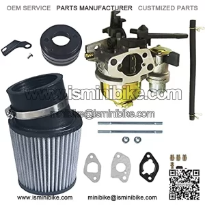 For 212cc .670 Mini Bike Racing Performance Carburetor & Filter KIT Engine Go Kart Racing Cart Mini Bike Parts
