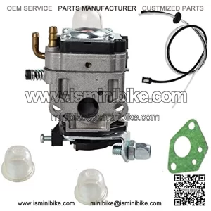 Carburetor bulb Gasket Fuel Lines Fits For 43cc 47cc 49cc 50cc 2 Stroke Mini"ocket Bike