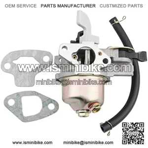 15mm/0.6" Carburetor Assembly with Gasket Replacement for 97cc 2.8hp Mini Baja Parts Blitz Racer Doodlebug db30 Motovox MBX10 MBX11 Mini Pit Bike