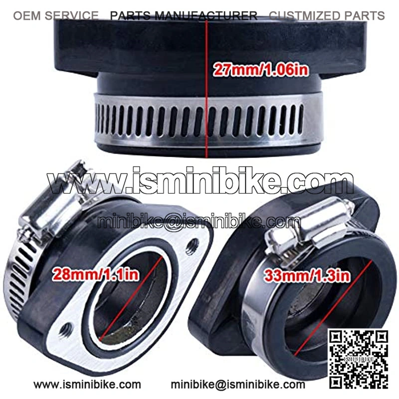 Intake Manifold Carburetor Boot Compatible with Yamaha TTR SSR 125CC Minibike Dirt Bike Motorcross - Image 5