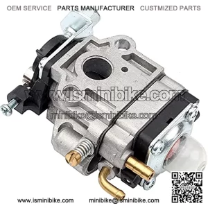 Carburetor Replacement for 11mm 2 Stroke 32cc 34cc Dirt Pocket Bike ATV Stand-up Scooter Mini Chopper