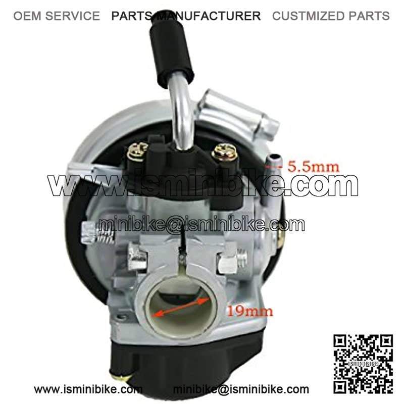 Silver Carburetor Air Filter Assembly Replacement for 49cc 50cc 60CC 66CC 70cc 80cc - Image 5