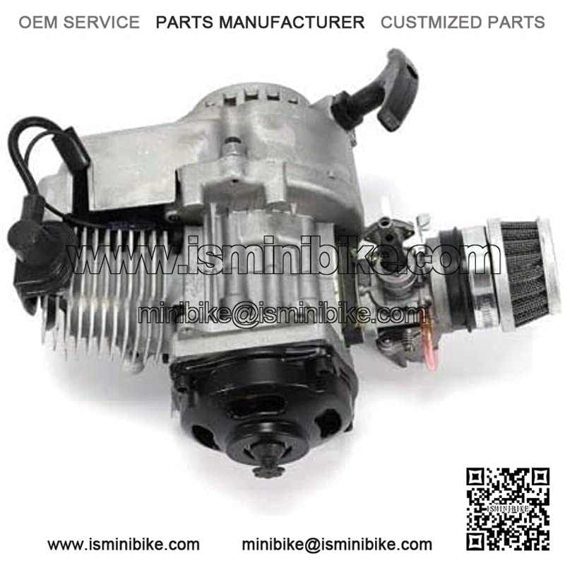 Facaing 49cc 2 Stroke Pull Start Engine Starter Motor for Pocket Bike Mini Dirt Bike ATV Scooter" - Image 4