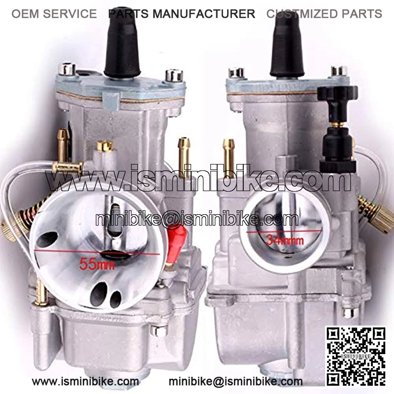 34mm Carburetor Universal 2T 4T Motorcycle Carburetor 34mm for Keihin OKO KOSO 125CC-250CC Engine Racing Carburetor ATV Quad Go Kart Dirt Bike Pit Bike Carb 34mm - Image 2