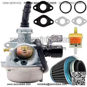 PZ19 Carburetor with Fuel Filter 35mm Air Filter for ATV Go Kart PZ19 19mm Carburetor 50cc 70cc 90cc 110cc 125cc ATV Dirt Pit Bike Taotao Honda CRF Carburetor, PZ19 Carburetor