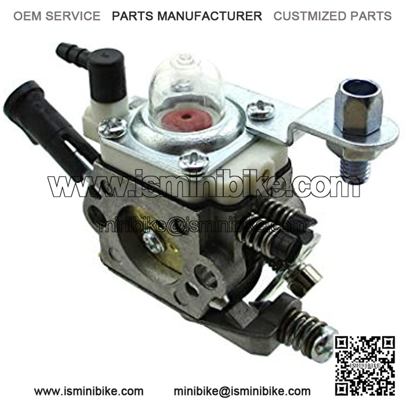 Carb Carburetor For 2 Stroke 43cc 49cc Engine Motor Mini Dirt Pocket Bike Go Ped Scooter - Image 2