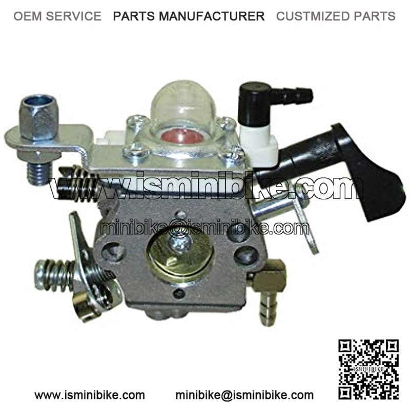 Carb Carburetor For 2 Stroke 43cc 49cc Engine Motor Mini Dirt Pocket Bike Go Ped Scooter - Image 4