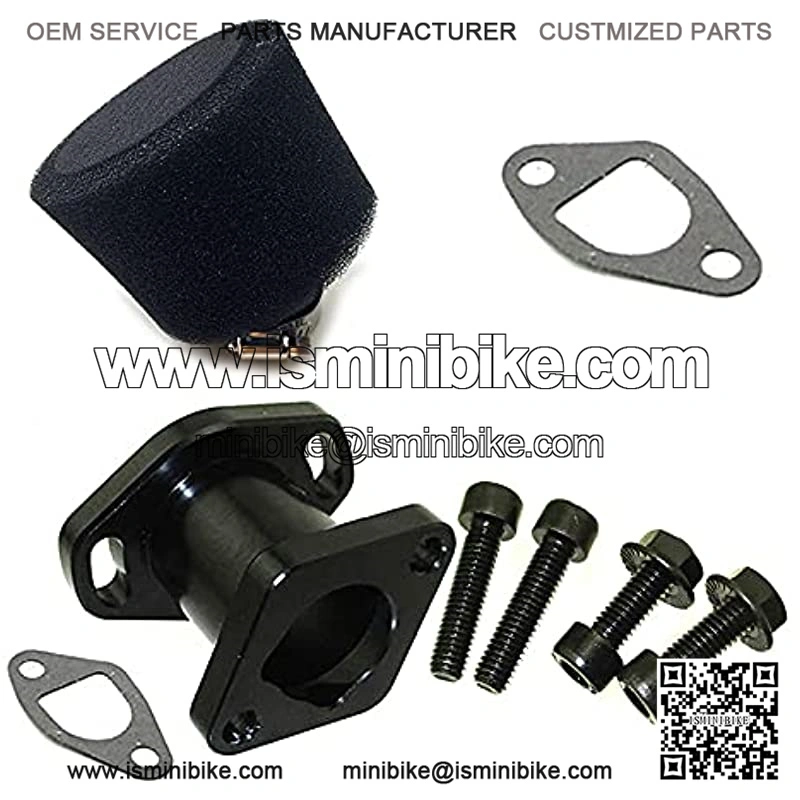 Mikuni Intake Pipe Inlet Manifold Gasket Screw Air Filter For 212cc For Honda GX200 For 6.5HP Engine 196cc