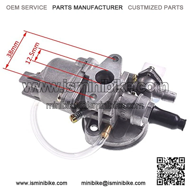 Carburetor 2-Stroke Chinese Pocket Rocket Dirt Bike Carb 47cc 49cc Mini Quad - Image 3