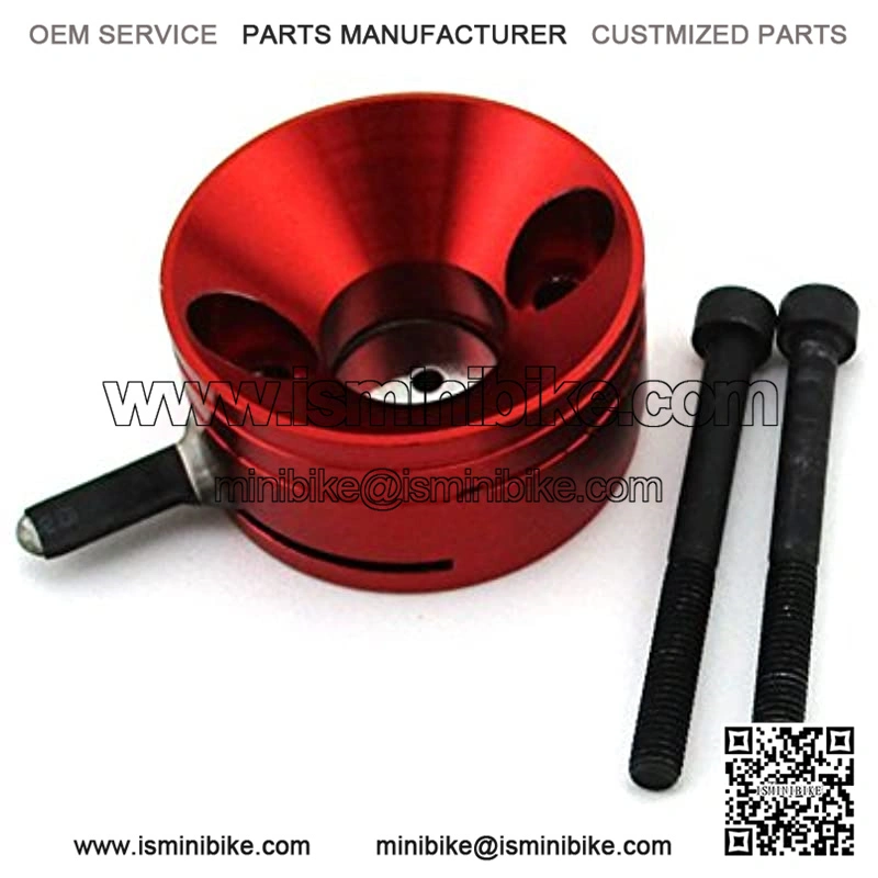 Red Racing 15mm Carburetor + Air Filter + Adapter Vstack + Fuel Hose For 23 33 43cc Big Foot Goped Blade Scooter - Image 2