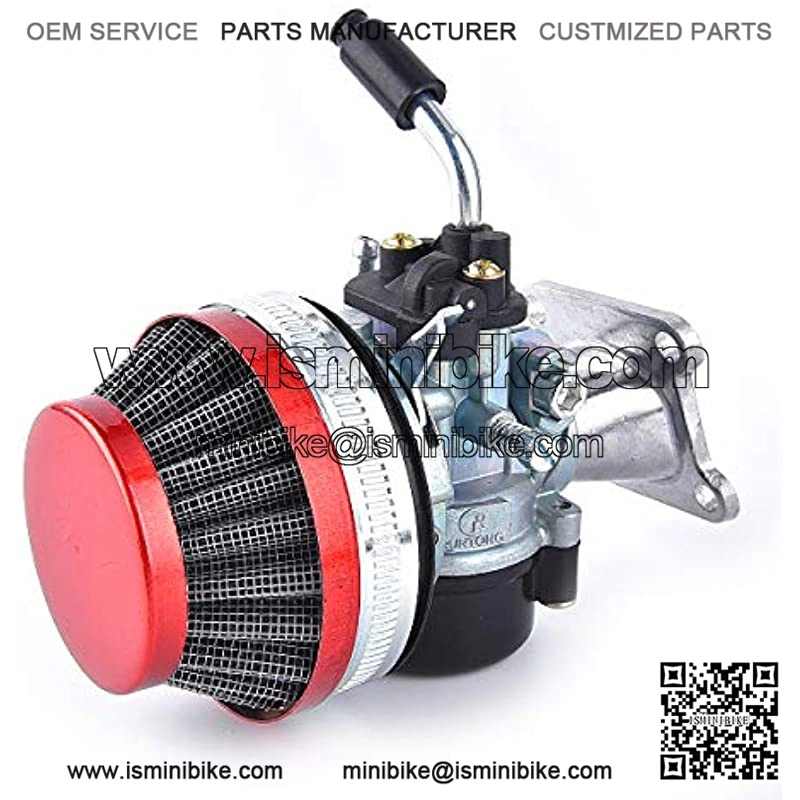 Performance Carb Carburetor Air Filter Assembly Compatible with 2-stroke 47cc 49cc Mini Pocket Bike - Image 2