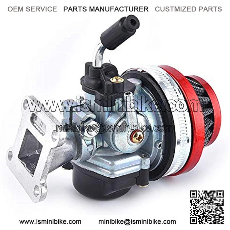 Performance Carb Carburetor Air Filter Assembly Compatible with 2-stroke 47cc 49cc Mini Pocket Bike - Image 3