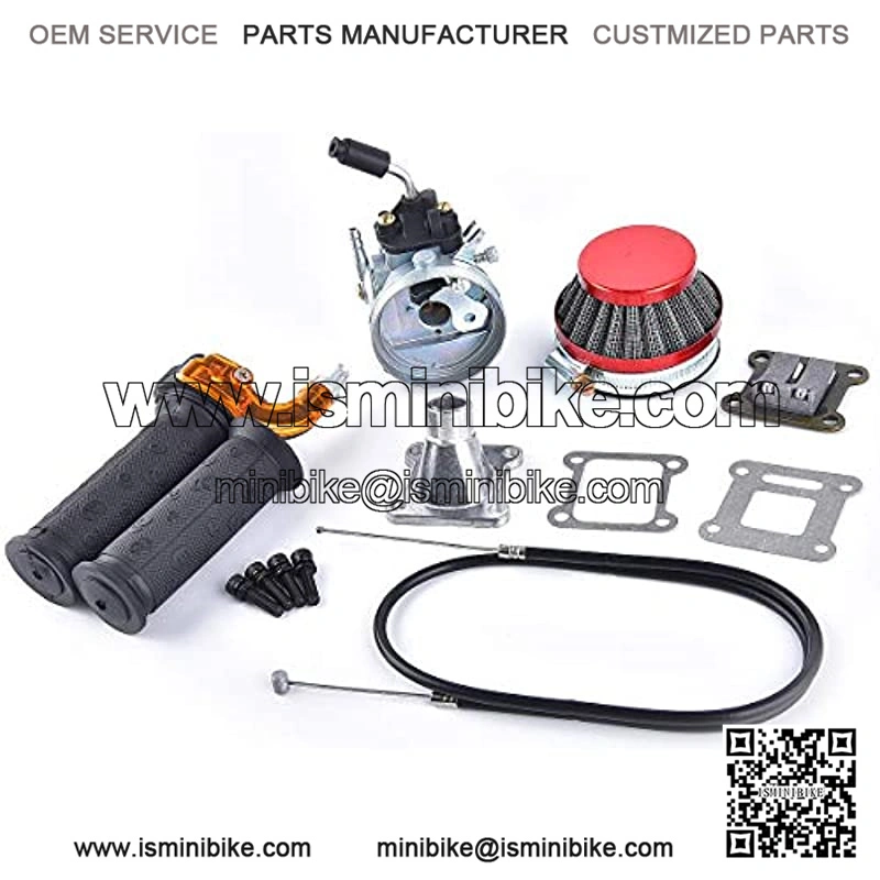 Performance Carb Carburetor Air Filter Assembly Compatible with 2-stroke 47cc 49cc Mini Pocket Bike - Image 4