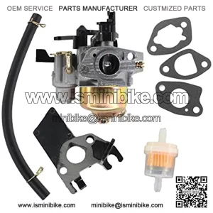 Carburetor Assembly for Coleman Powersports KT196 196CC Go Kart CT200U Trail 200 Mini Bike Baja HT65 WR65 Hammerhead 80T Go Cart