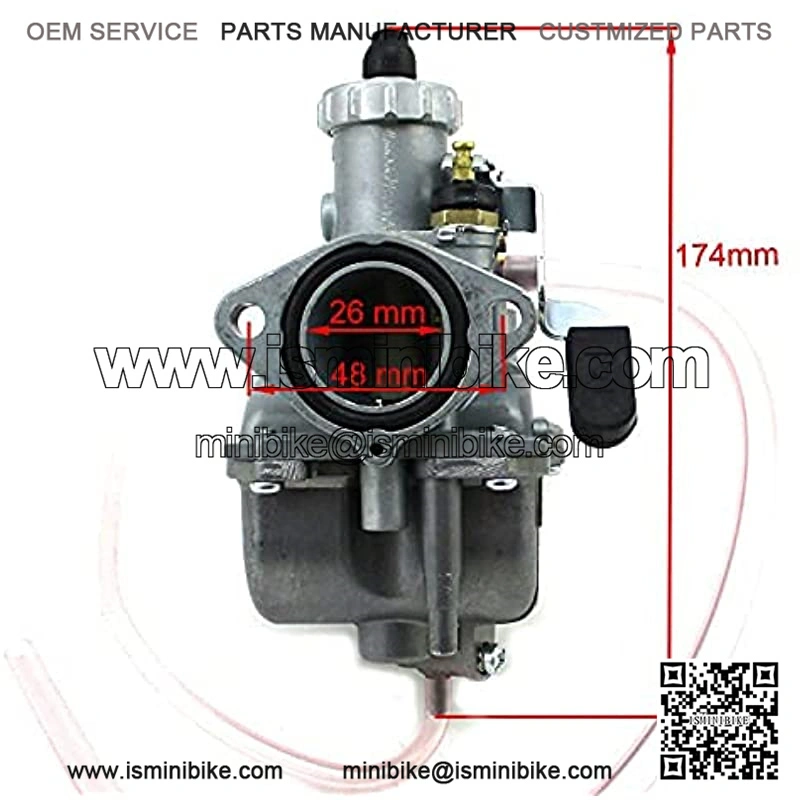26mm Carb Carburetor Intake Manifold Air Filter Set For 212cc GX200 Chinese 196cc Clones Engine Go Kart Mini Bike - Image 3