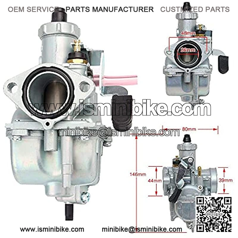 Racing Performance VM22-3847 26mm Carburetor Carb Mainfold Intake Inlet Pipe 38mm Air Filter - Image 4