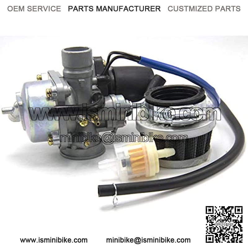 90CC Carburetor 2 Stroke with 35mm Air Filter for Dinli 2 Stroke 50cc 70cc 90cc 100cc 110cc ATV Carb - 90CC Carburetor 2 Stroke by BOOTOP